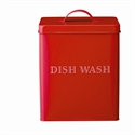 Dish Wash - retro r�d